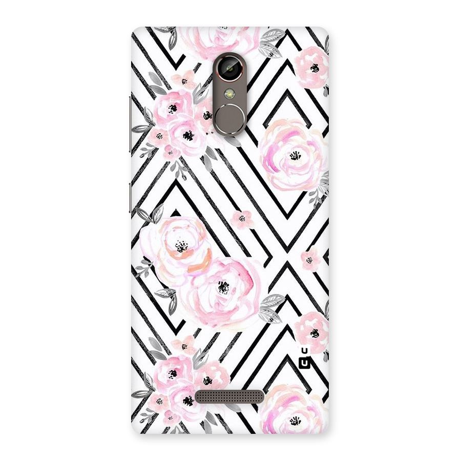 Light Pastel Flowers Design Back Case for Gionee S6s