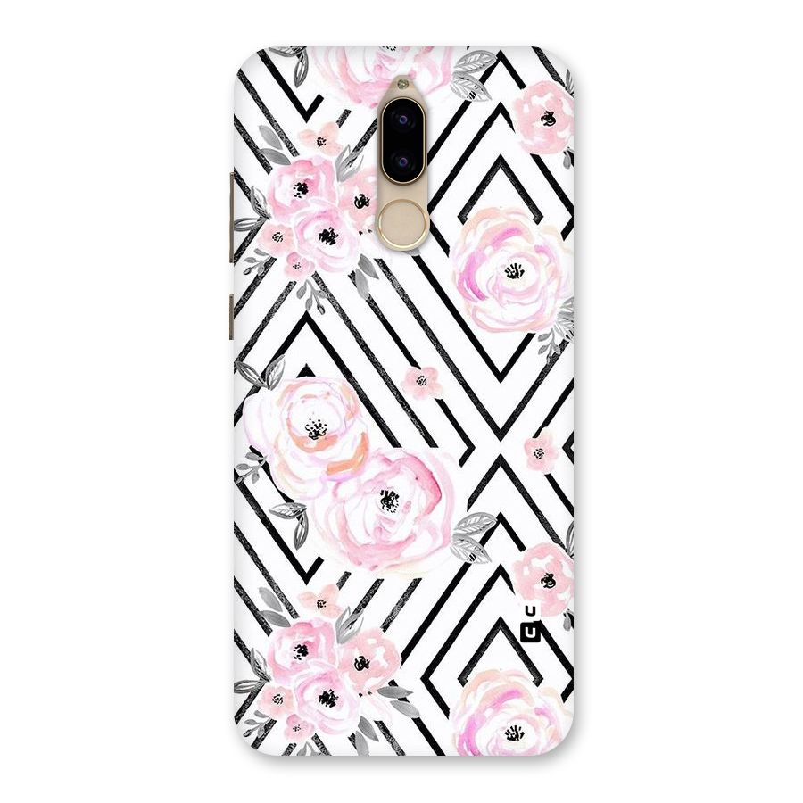 Light Pastel Flowers Design Back Case for Honor 9i