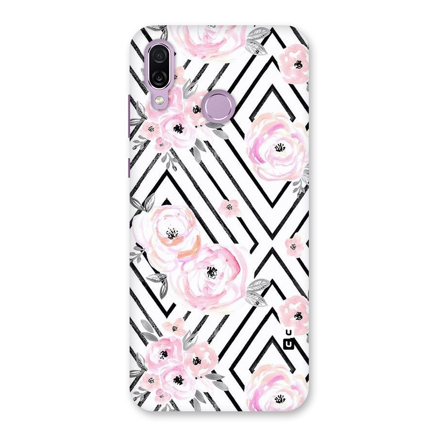 Light Pastel Flowers Design Back Case for Honor Play
