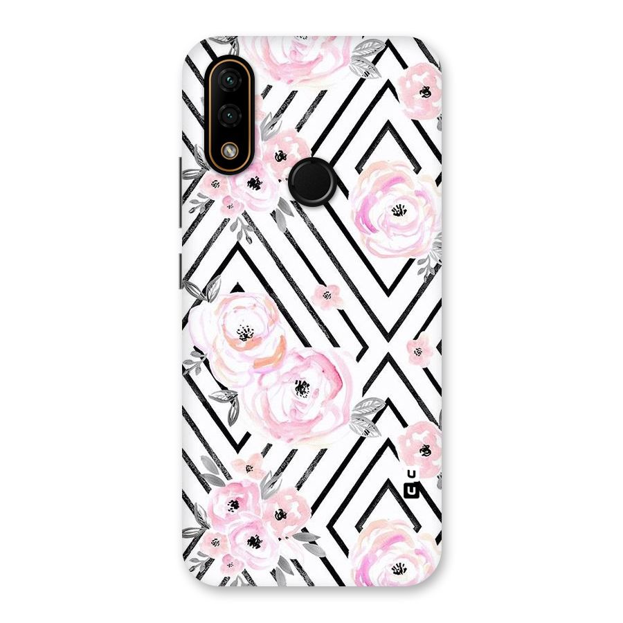 Light Pastel Flowers Design Back Case for Lenovo A6 Note