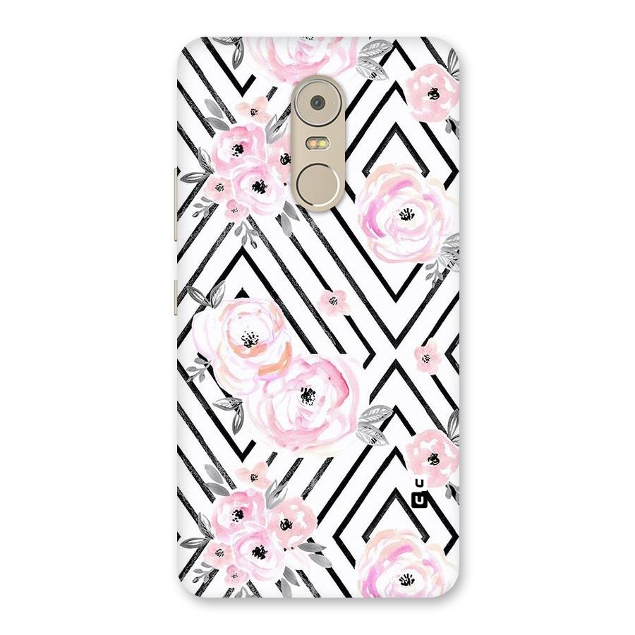 Light Pastel Flowers Design Back Case for Lenovo K6 Note
