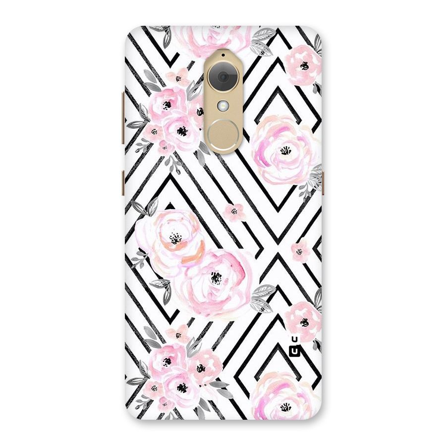 Light Pastel Flowers Design Back Case for Lenovo K8