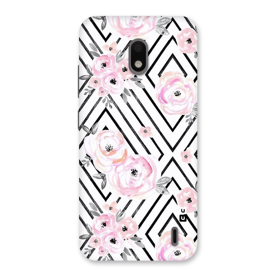 Light Pastel Flowers Design Back Case for Nokia 2.2