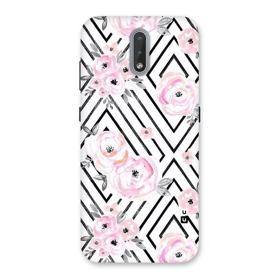 Light Pastel Flowers Design Back Case for Nokia 2.3