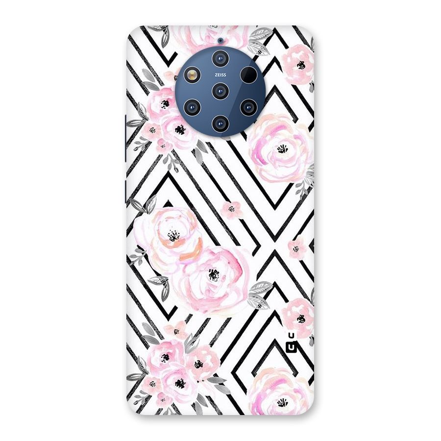Light Pastel Flowers Design Back Case for Nokia 9 PureView