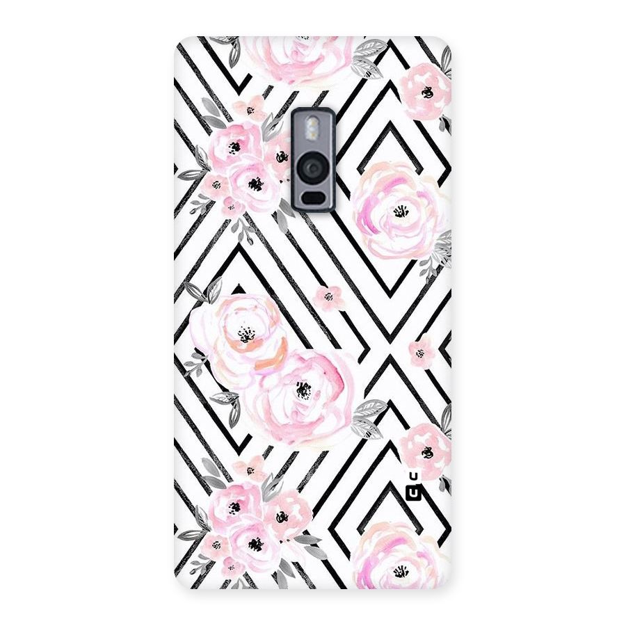 Light Pastel Flowers Design Back Case for OnePlus Two