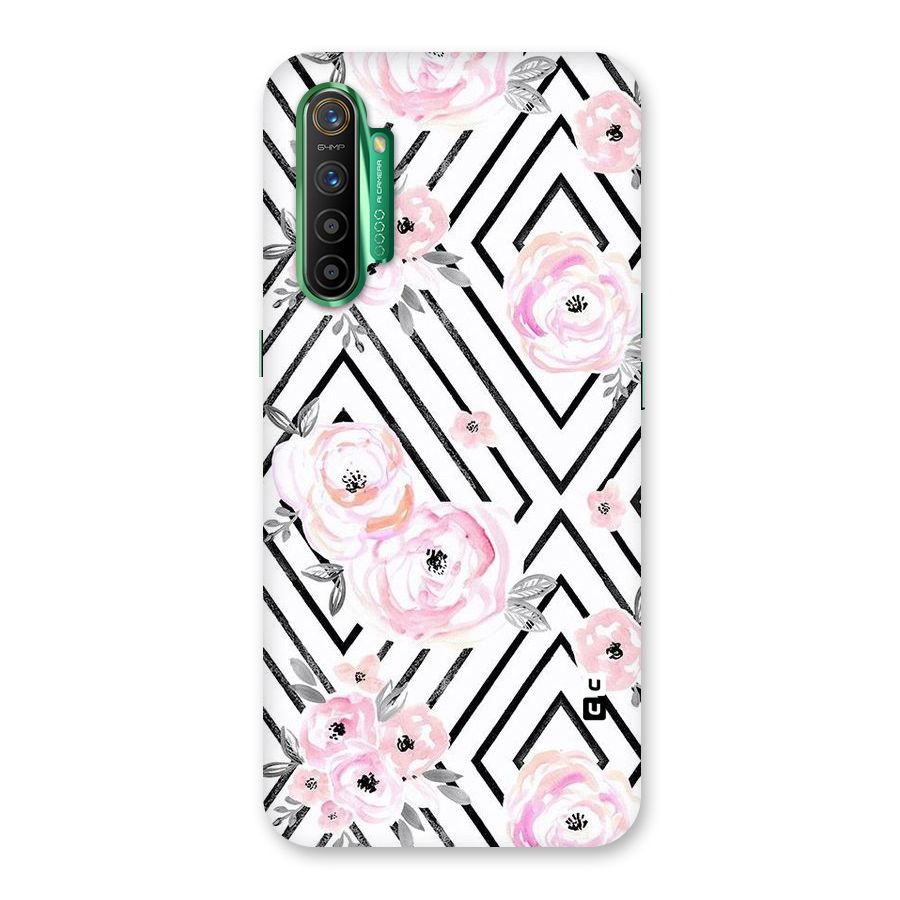 Light Pastel Flowers Design Back Case for Realme X2