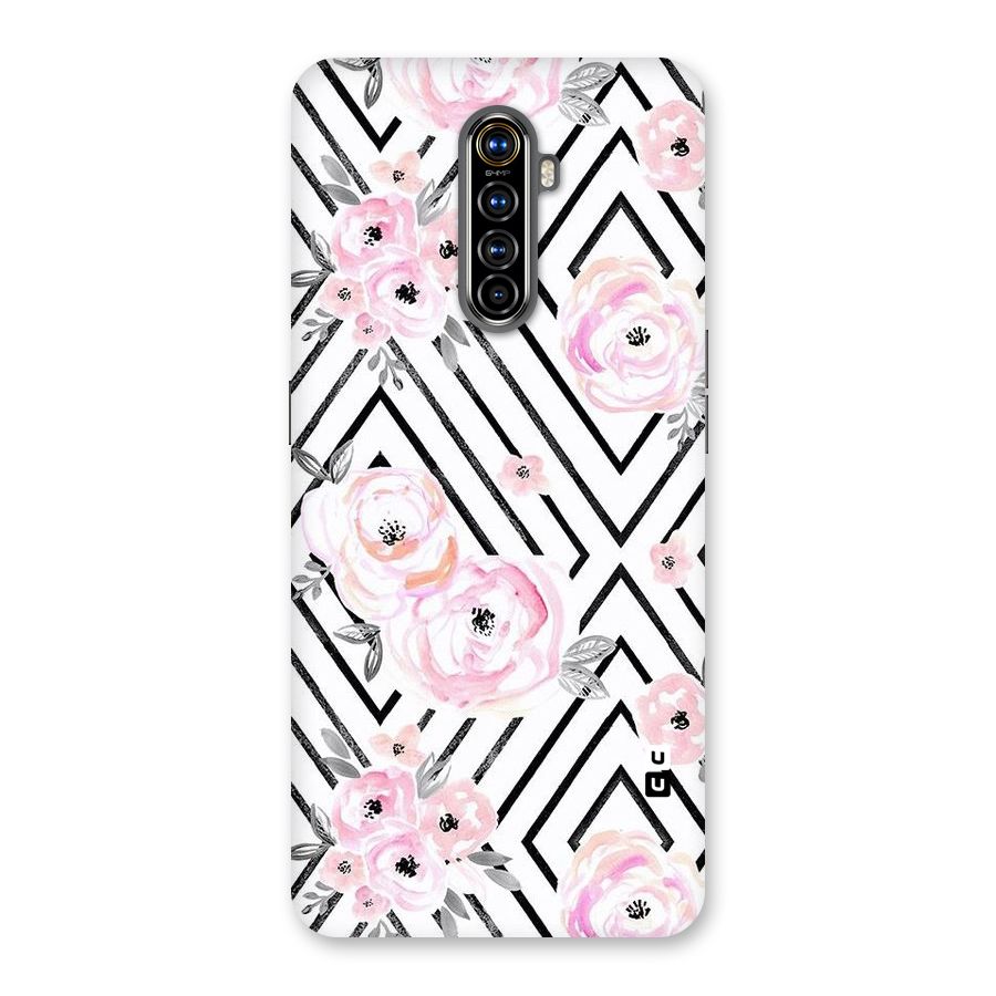 Light Pastel Flowers Design Back Case for Realme X2 Pro