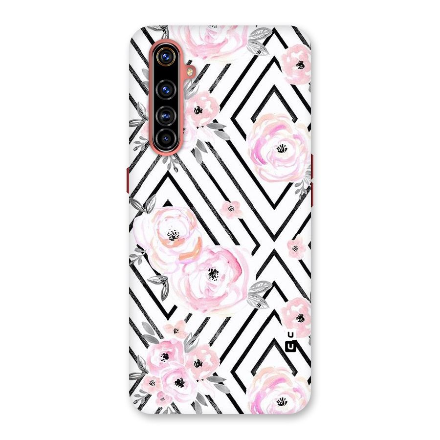 Light Pastel Flowers Design Back Case for Realme X50 Pro