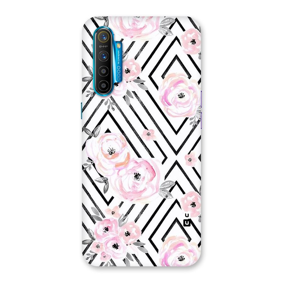 Light Pastel Flowers Design Back Case for Realme XT