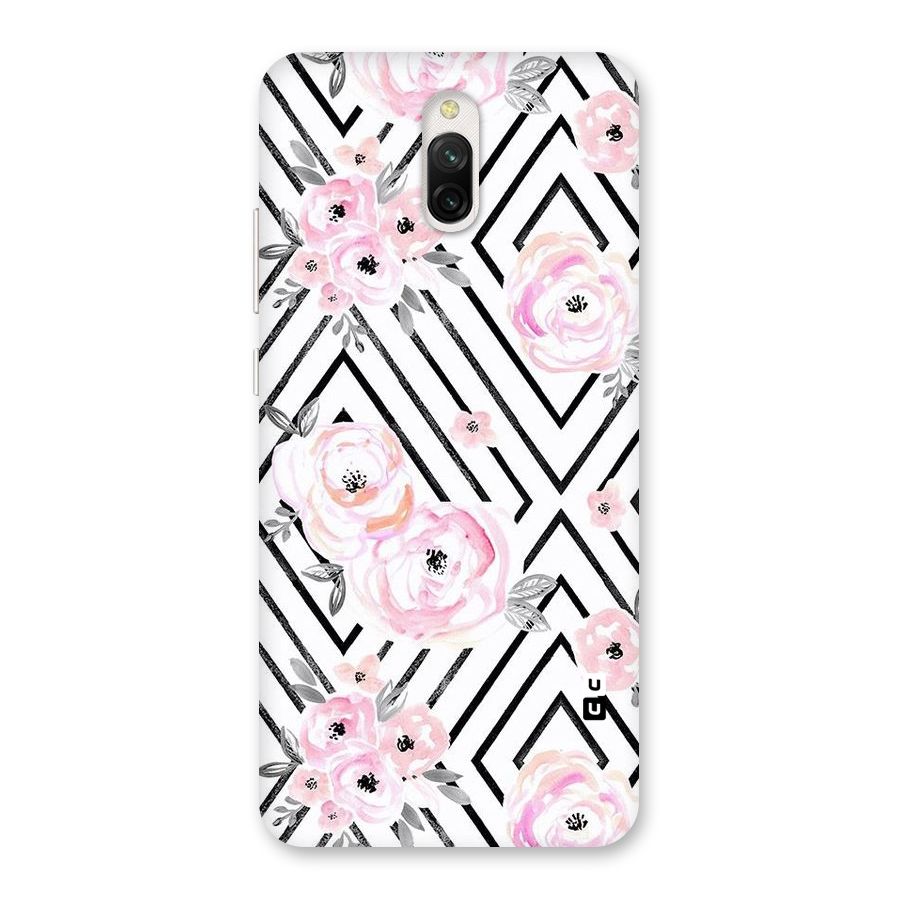 Light Pastel Flowers Design Back Case for Redmi 8A Dual