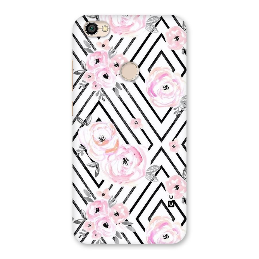Light Pastel Flowers Design Back Case for Redmi Y1 2017