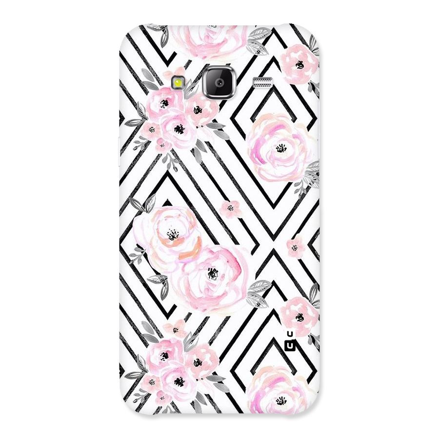 Light Pastel Flowers Design Back Case for Samsung Galaxy J2 Prime