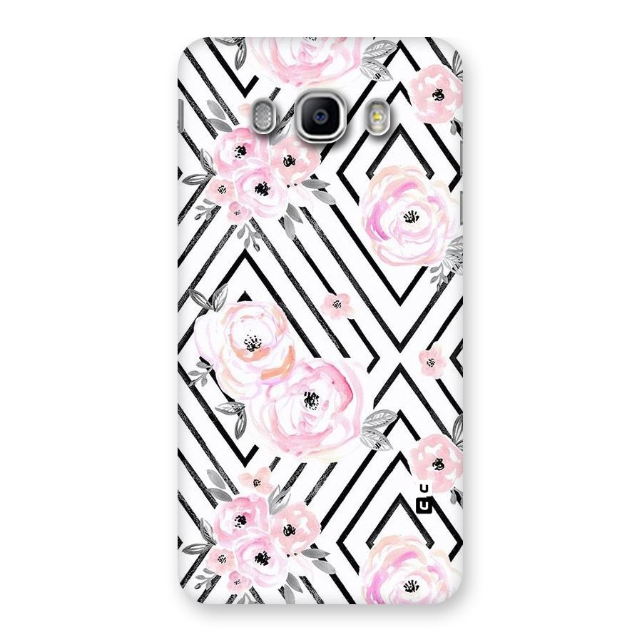 Light Pastel Flowers Design Back Case for Samsung Galaxy J5 2016