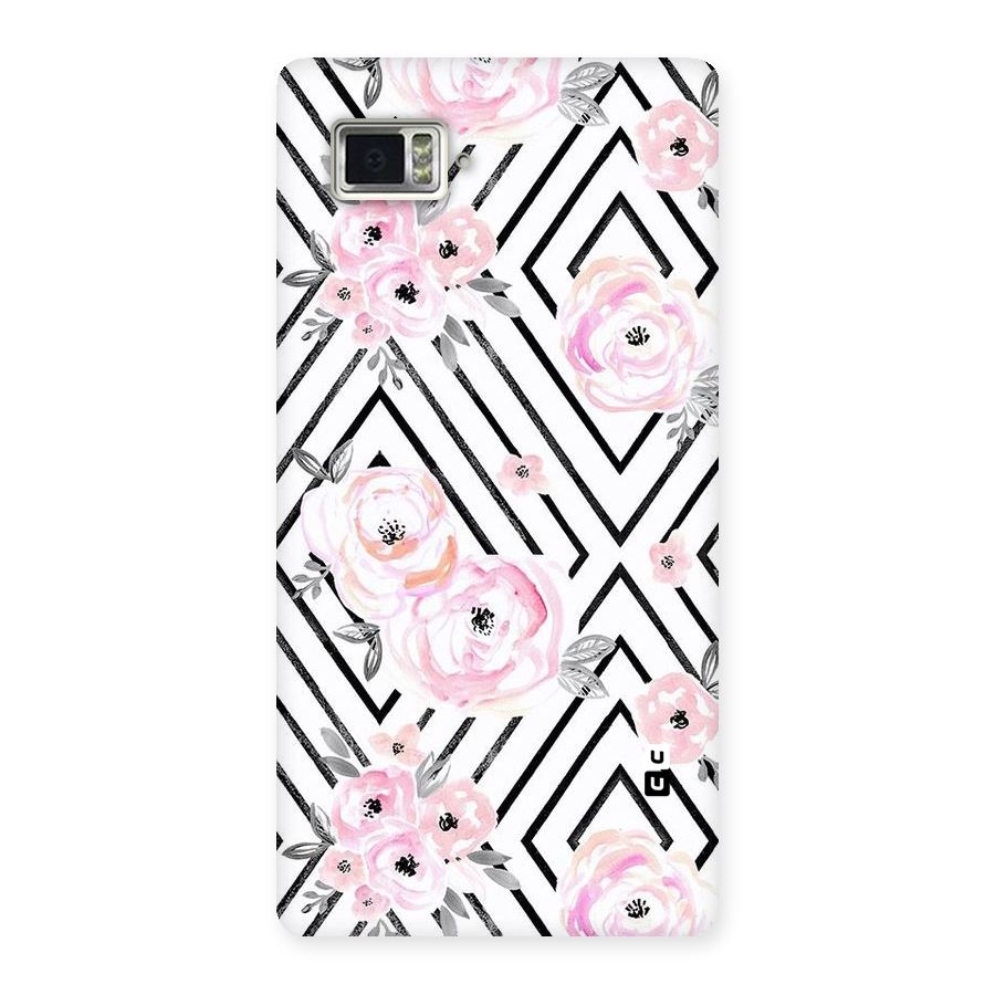 Light Pastel Flowers Design Back Case for Vibe Z2 Pro K920
