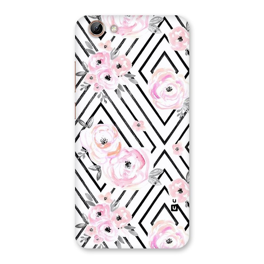 Light Pastel Flowers Design Back Case for Vivo Y71i