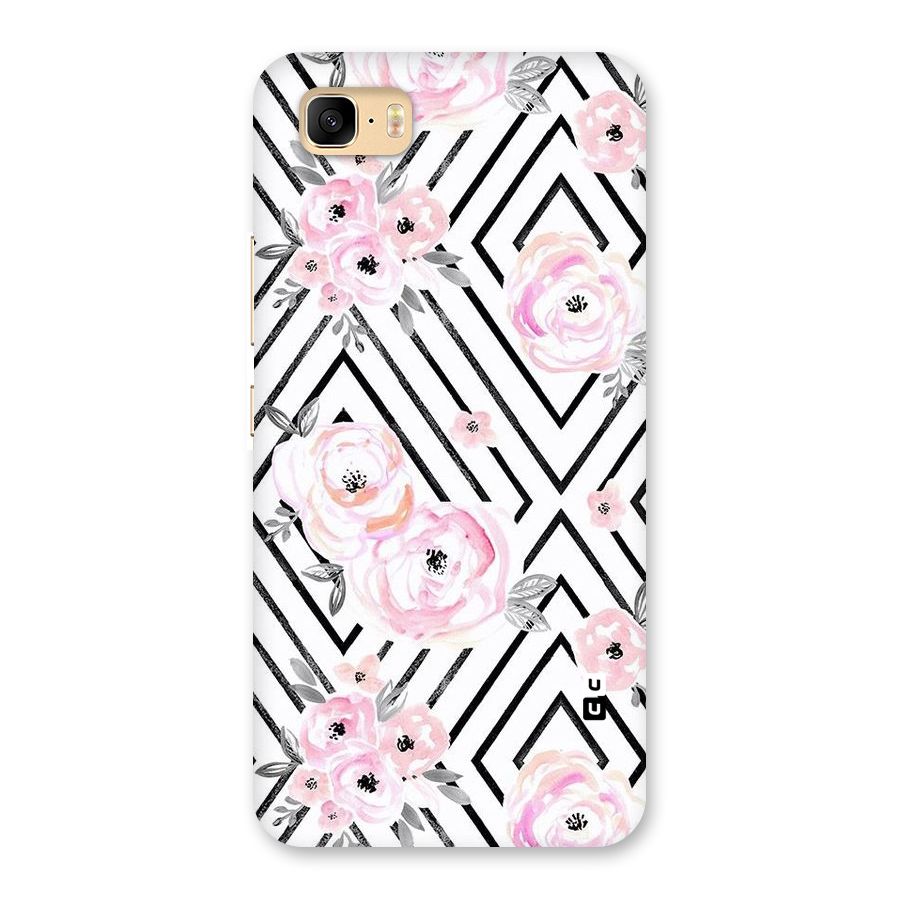 Light Pastel Flowers Design Back Case for Zenfone 3s Max