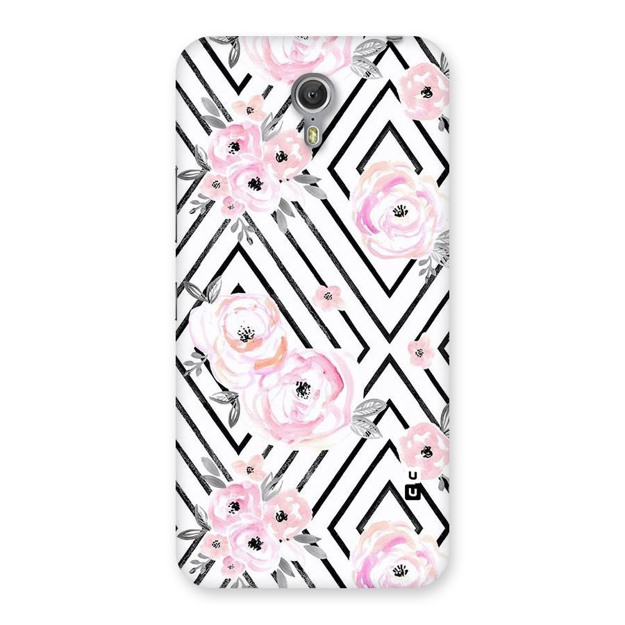 Light Pastel Flowers Design Back Case for Zuk Z1