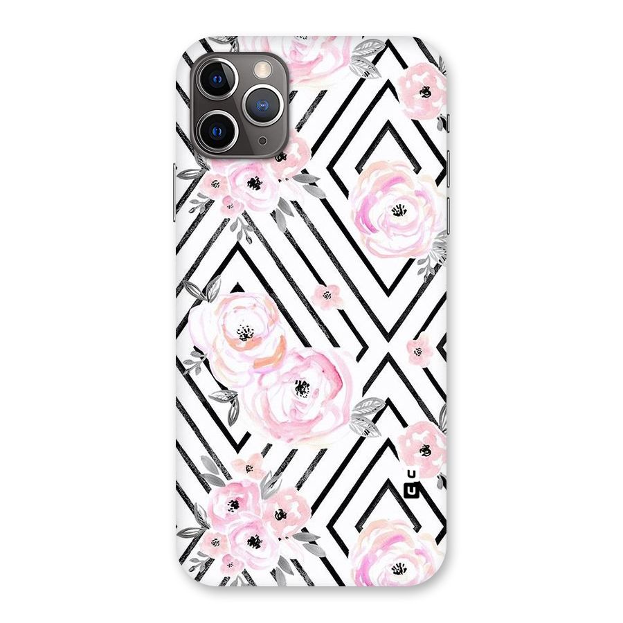 Light Pastel Flowers Design Back Case for iPhone 11 Pro Max