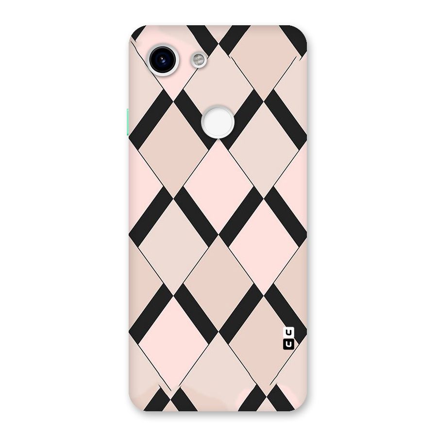 Light Pink Back Case for Google Pixel 3