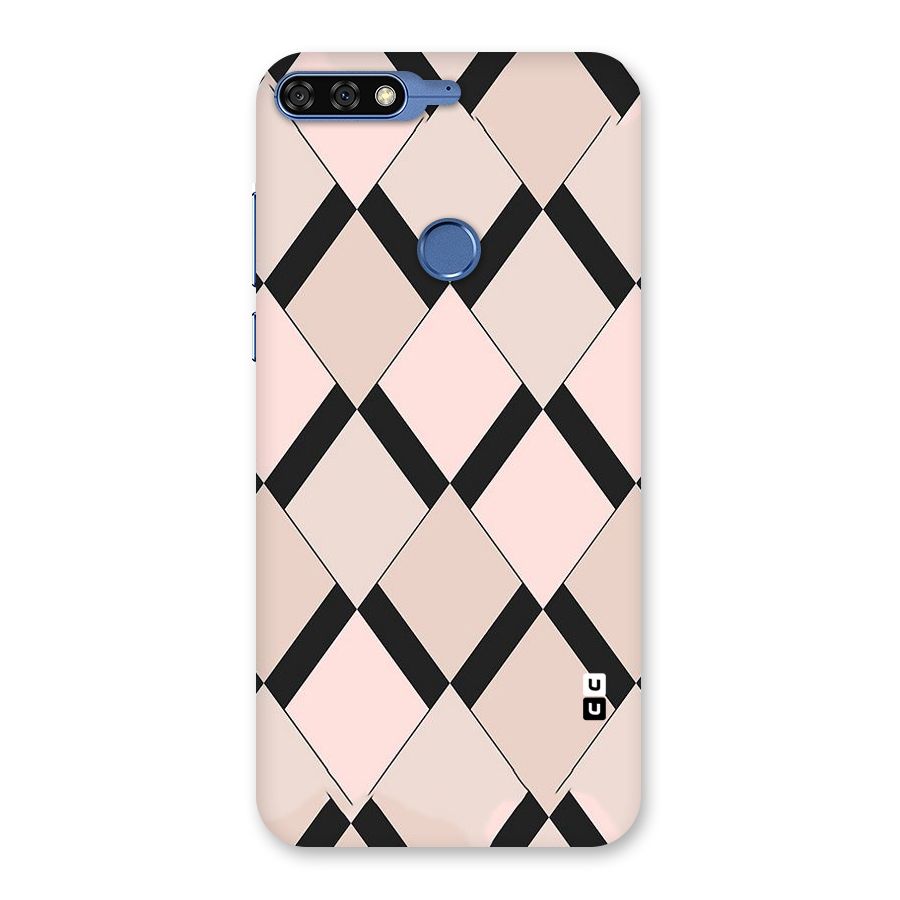 Light Pink Back Case for Honor 7C