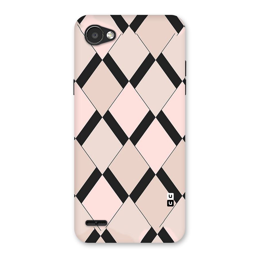 Light Pink Back Case for LG Q6