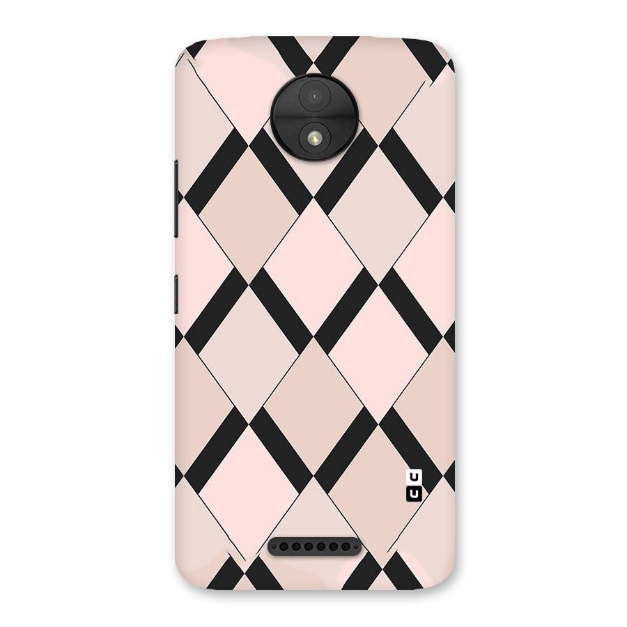Light Pink Back Case for Moto C