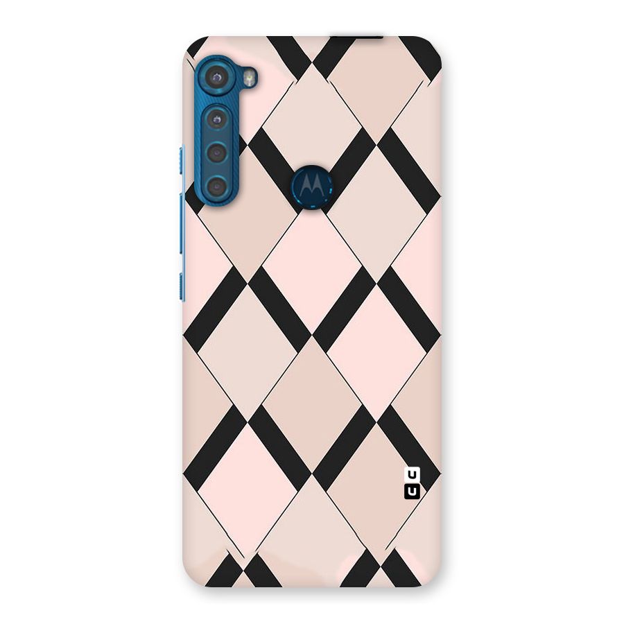 Light Pink Back Case for Motorola One Fusion Plus
