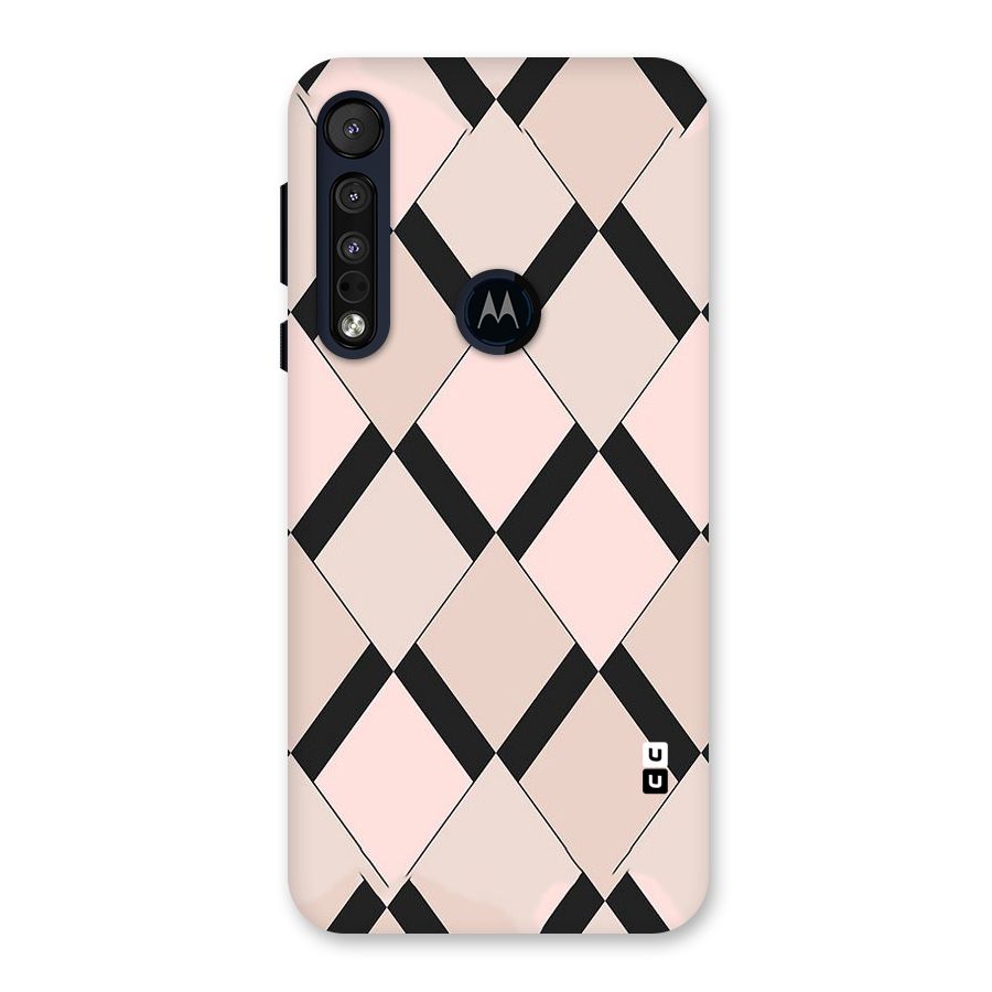 Light Pink Back Case for Motorola One Macro