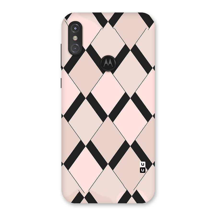 Light Pink Back Case for Motorola One Power