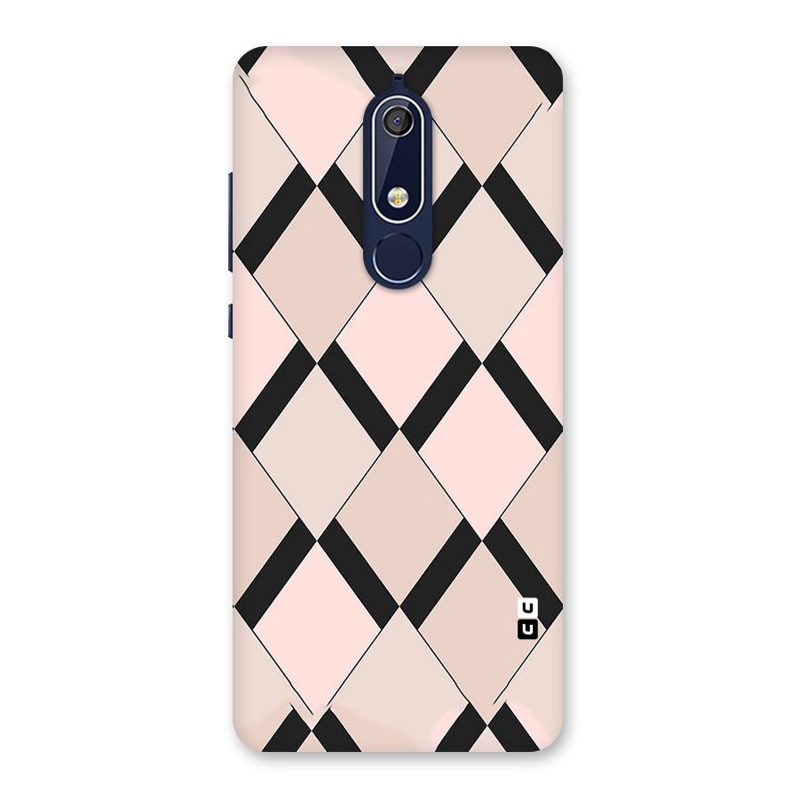 Light Pink Back Case for Nokia 5.1