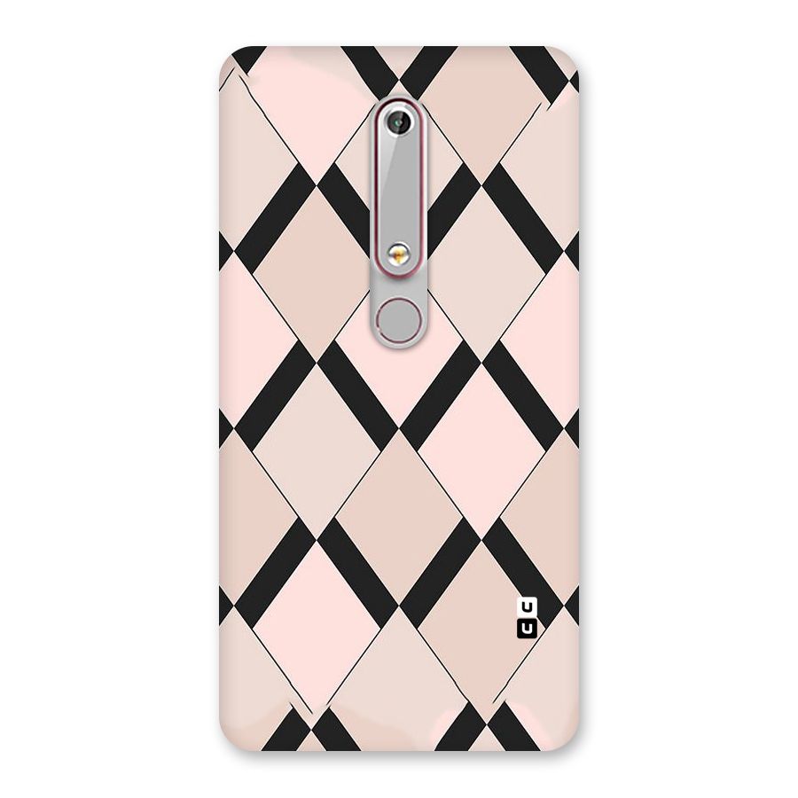 Light Pink Back Case for Nokia 6.1