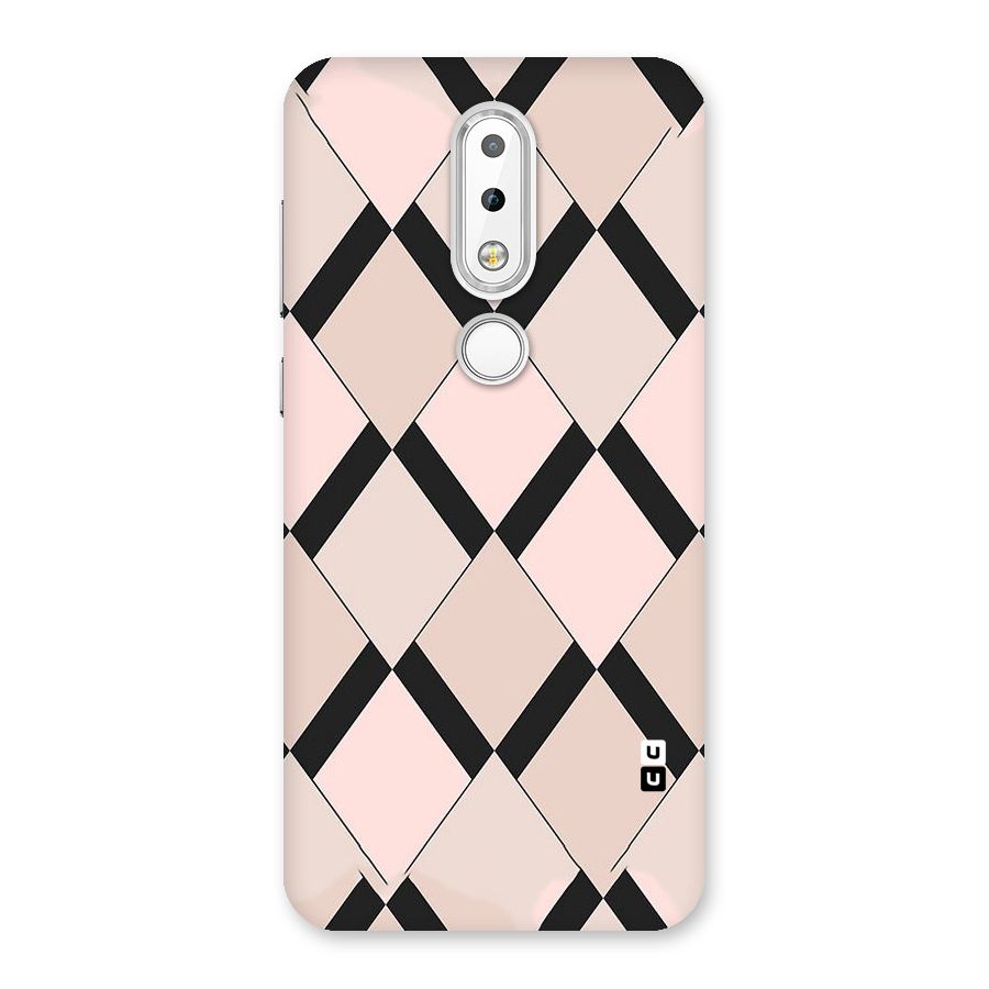 Light Pink Back Case for Nokia 6.1 Plus
