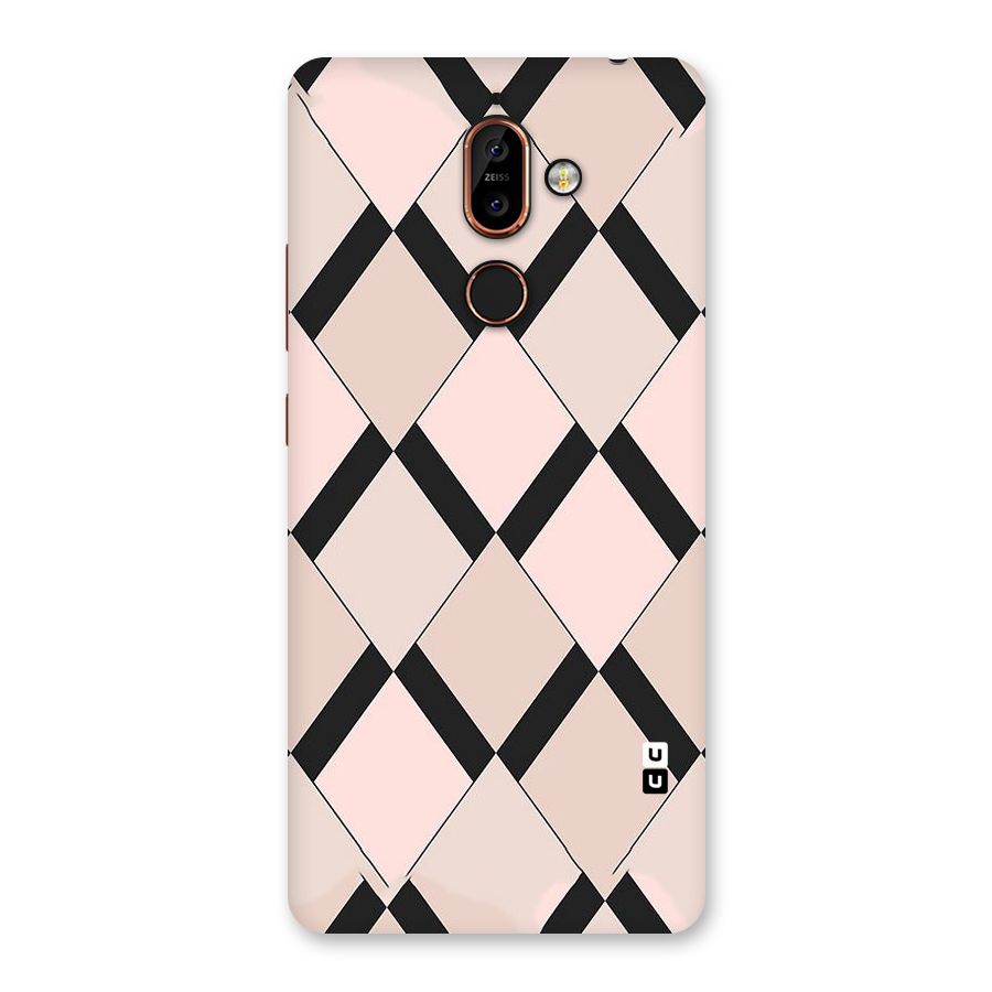 Light Pink Back Case for Nokia 7 Plus