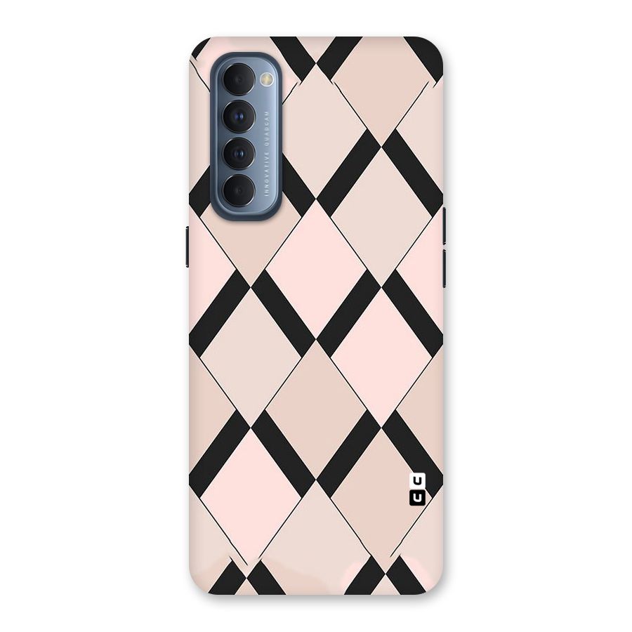 Light Pink Back Case for Reno4 Pro
