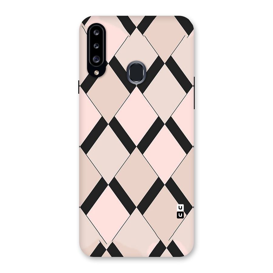 Light Pink Back Case for Samsung Galaxy A20s