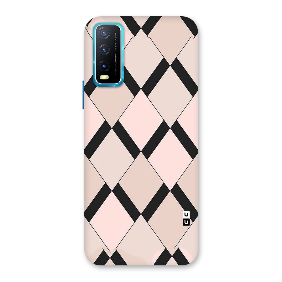 Light Pink Back Case for Vivo Y20