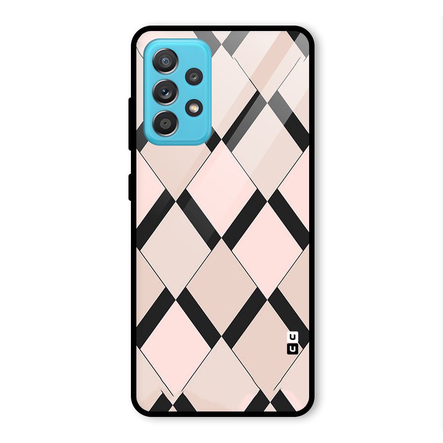 Light Pink Glass Back Case for Galaxy A52