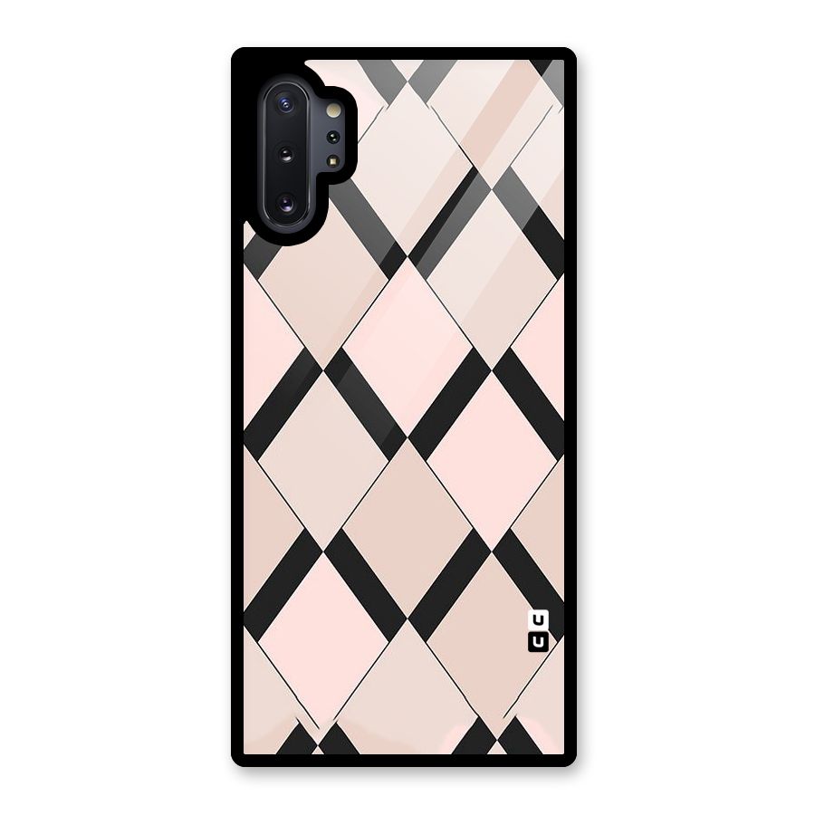 Light Pink Glass Back Case for Galaxy Note 10 Plus