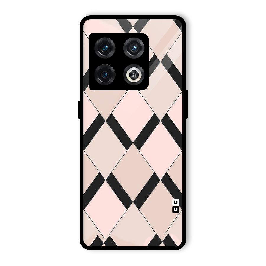 Light Pink Glass Back Case for OnePlus 10 Pro 5G