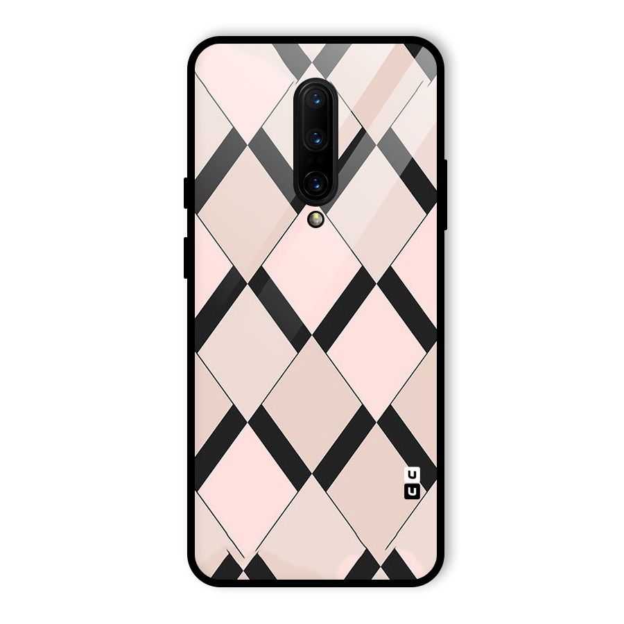 Light Pink Glass Back Case for OnePlus 7 Pro