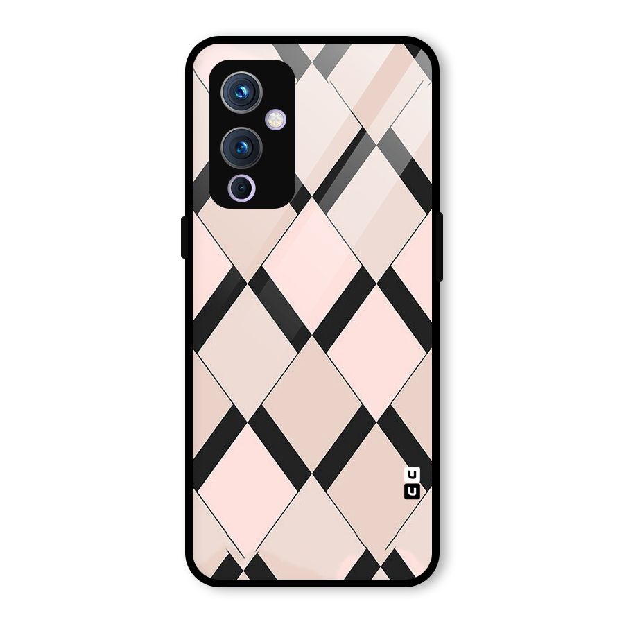 Light Pink Glass Back Case for OnePlus 9