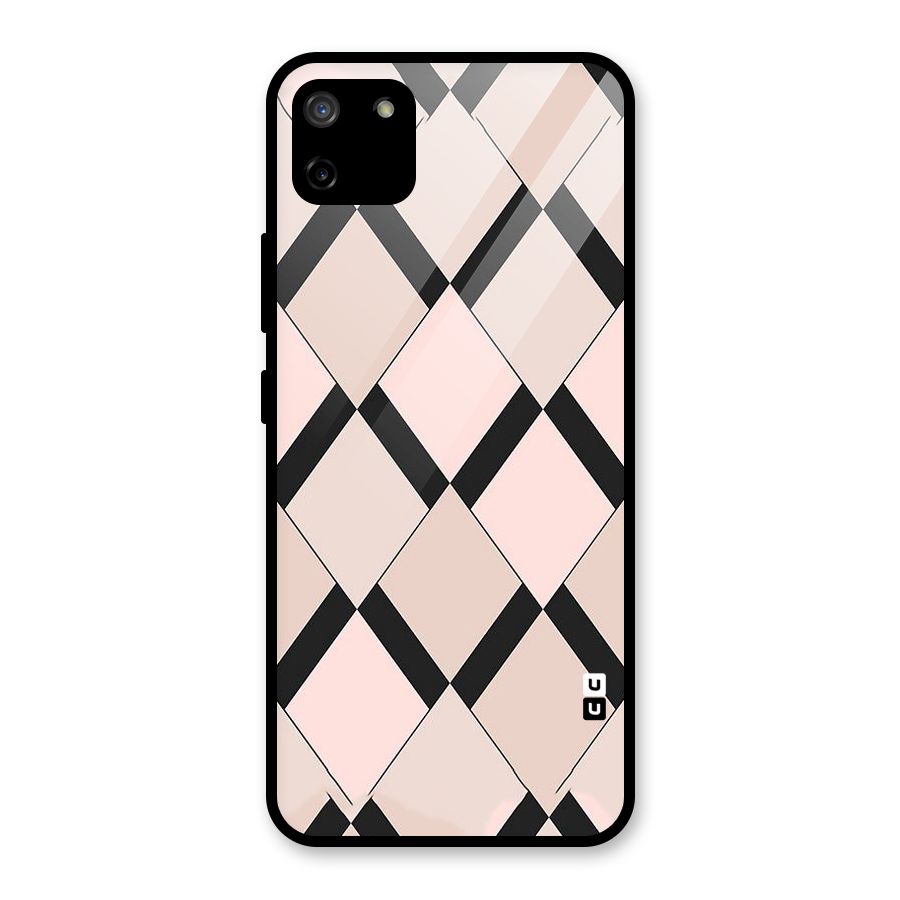 Light Pink Glass Back Case for Realme C11