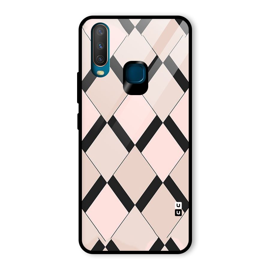 Light Pink Glass Back Case for Vivo U10