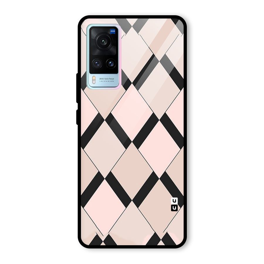 Light Pink Glass Back Case for Vivo X60