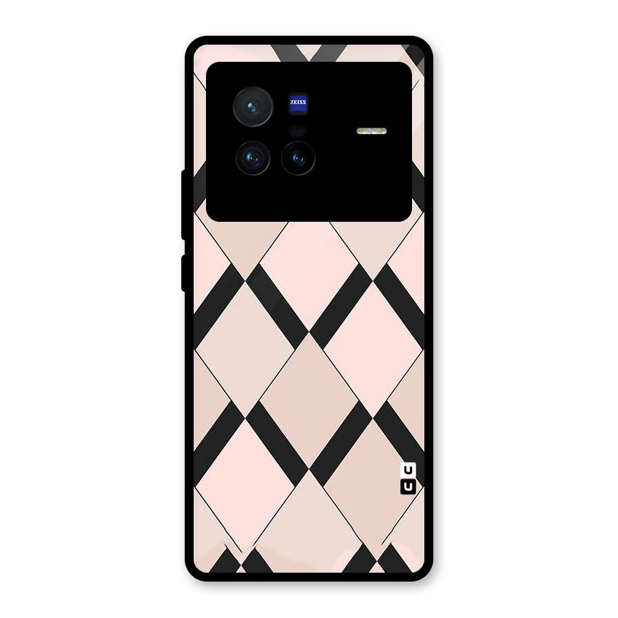 Light Pink Glass Back Case for Vivo X80