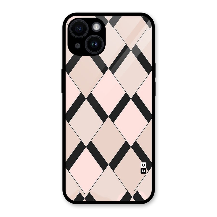 Light Pink Glass Back Case for iPhone 14