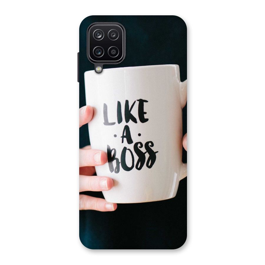 Like a Boss Back Case for Galaxy A12