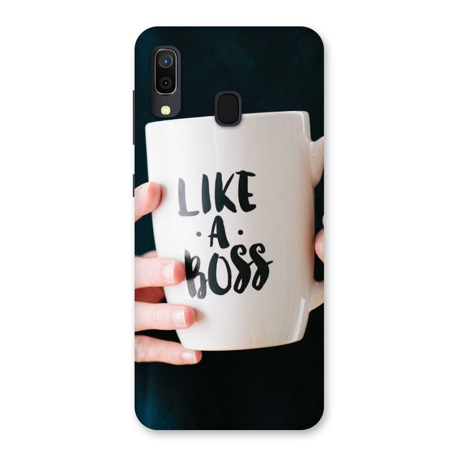 Like a Boss Back Case for Galaxy A30
