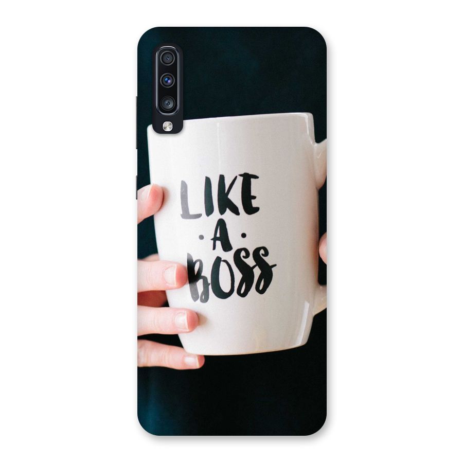 Like a Boss Back Case for Galaxy A70